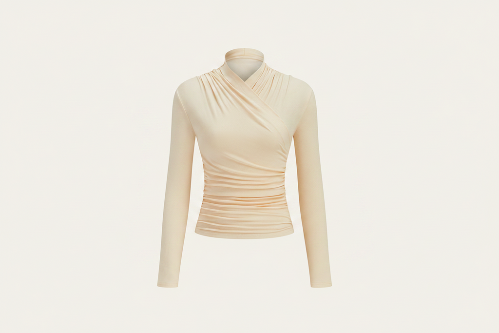 Cinch Me Pleated T-Shirt