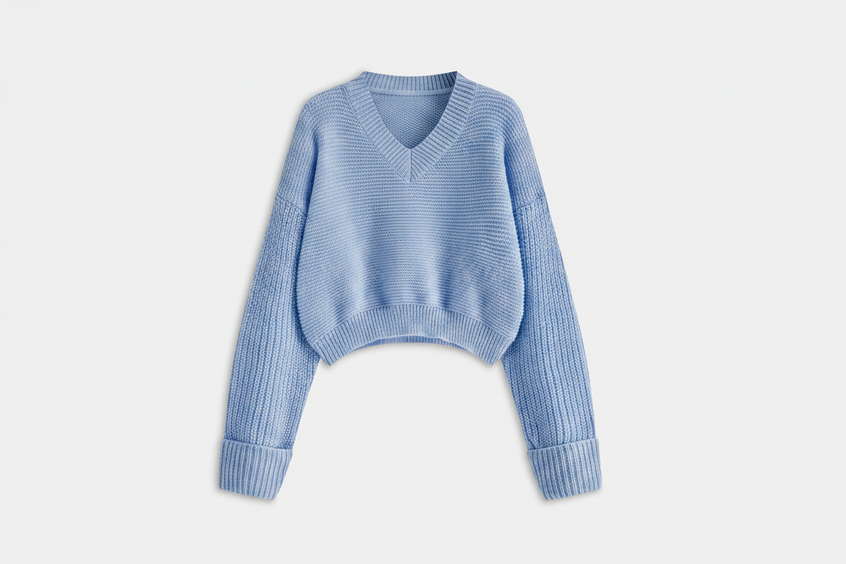 Soft & Simple V-Neck Pullover Sweater