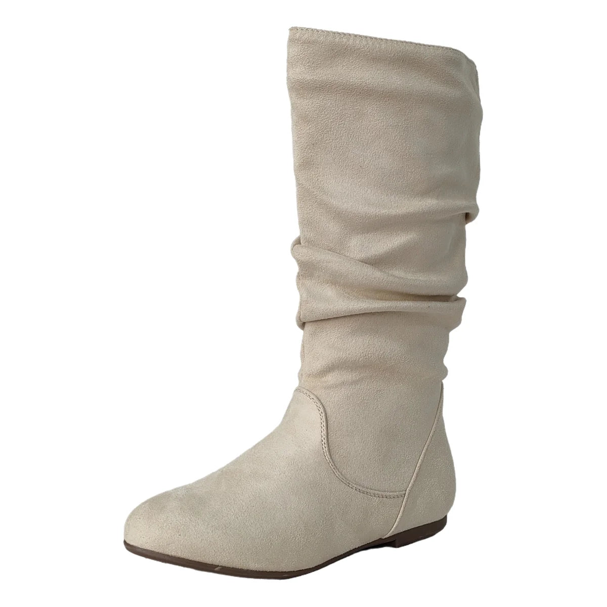 Tuscon Flat Round Toe High Boots