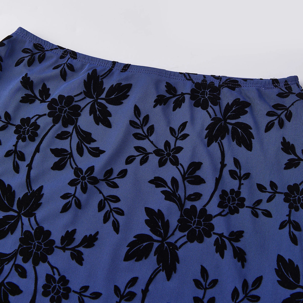 Tracy Floral High Waist Midi Skirt