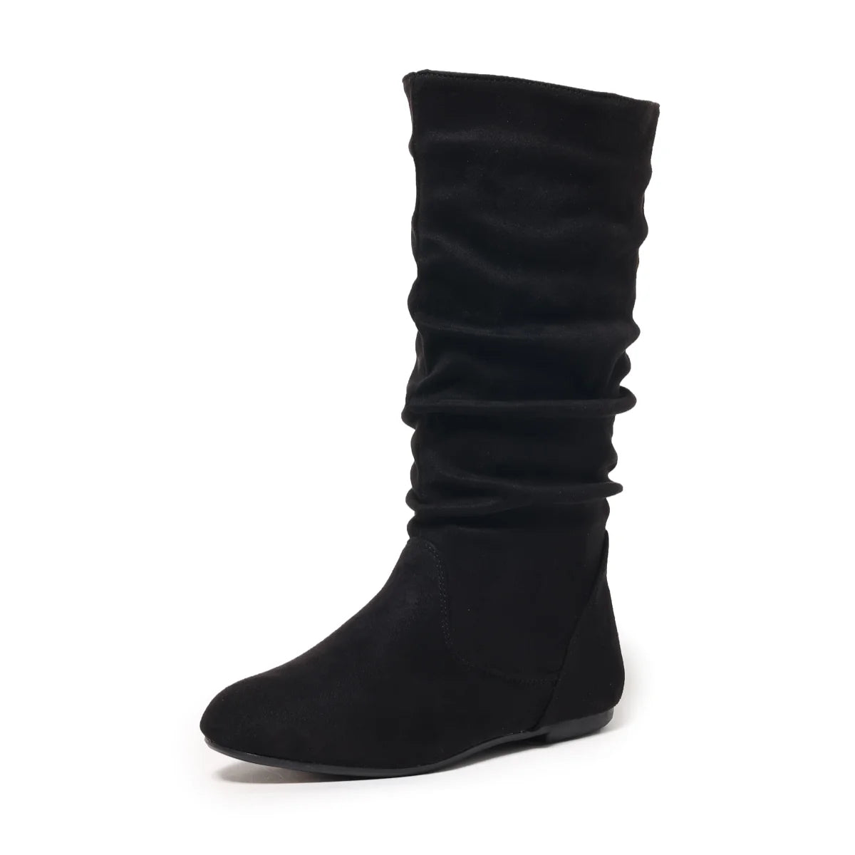 Tuscon Flat Round Toe High Boots