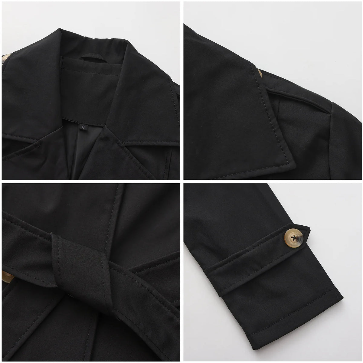 Marbelle Double Breasted Trench Coat