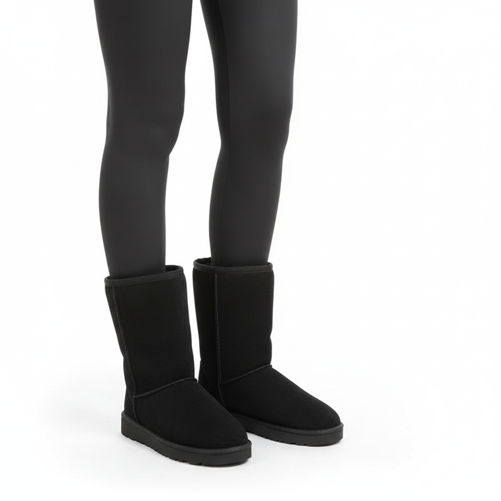 Black boots