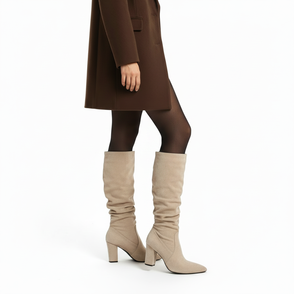 Corrected shorter-coat standing image