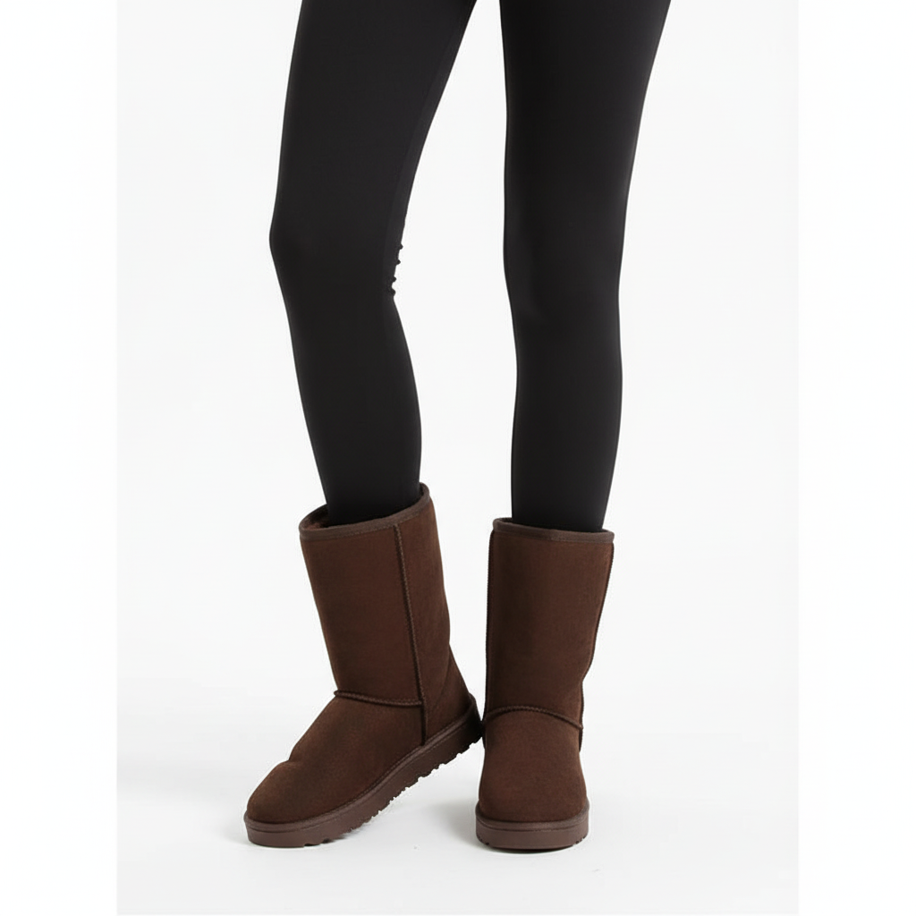 Deep brown boots