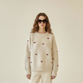 Heart sweater, upper body