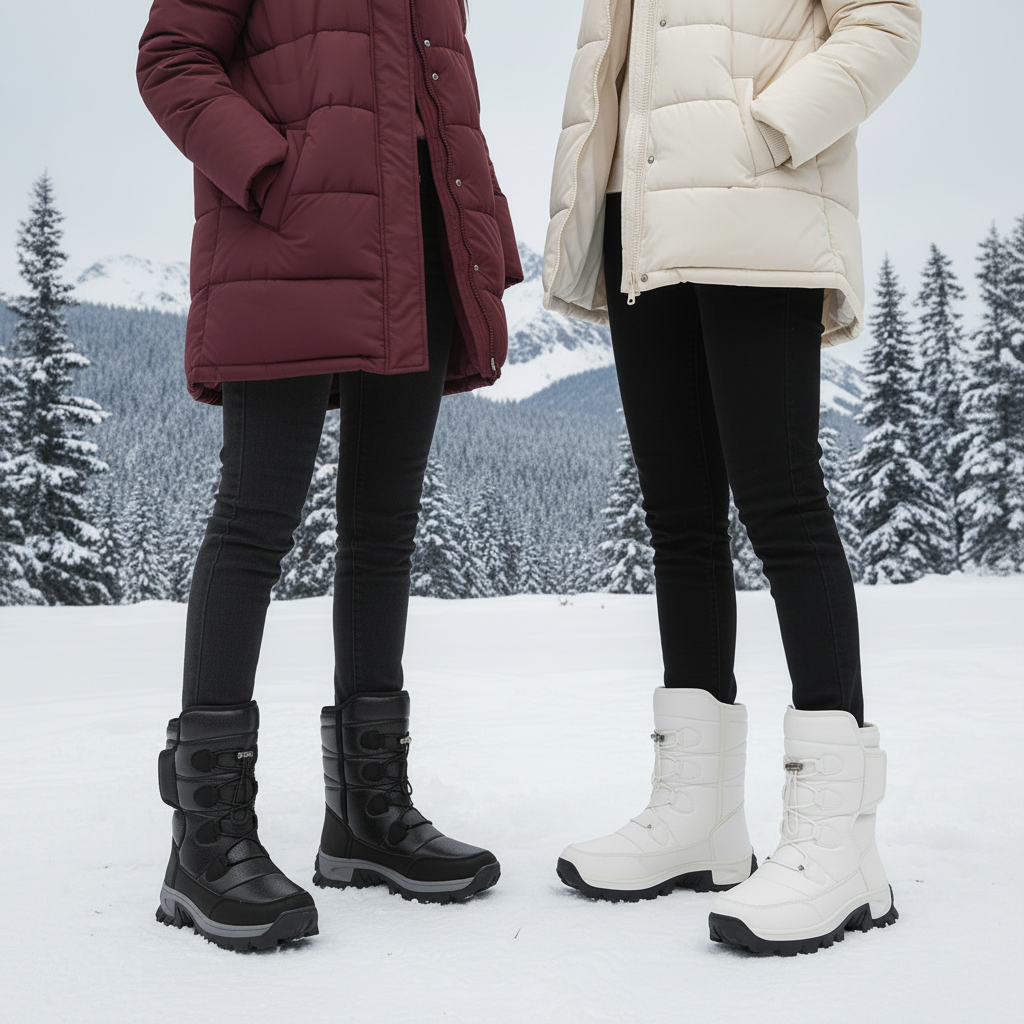 Updated black and white boots image